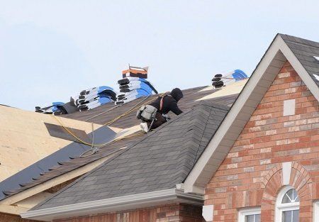 Storm damage roof repair in Kankakee, IL