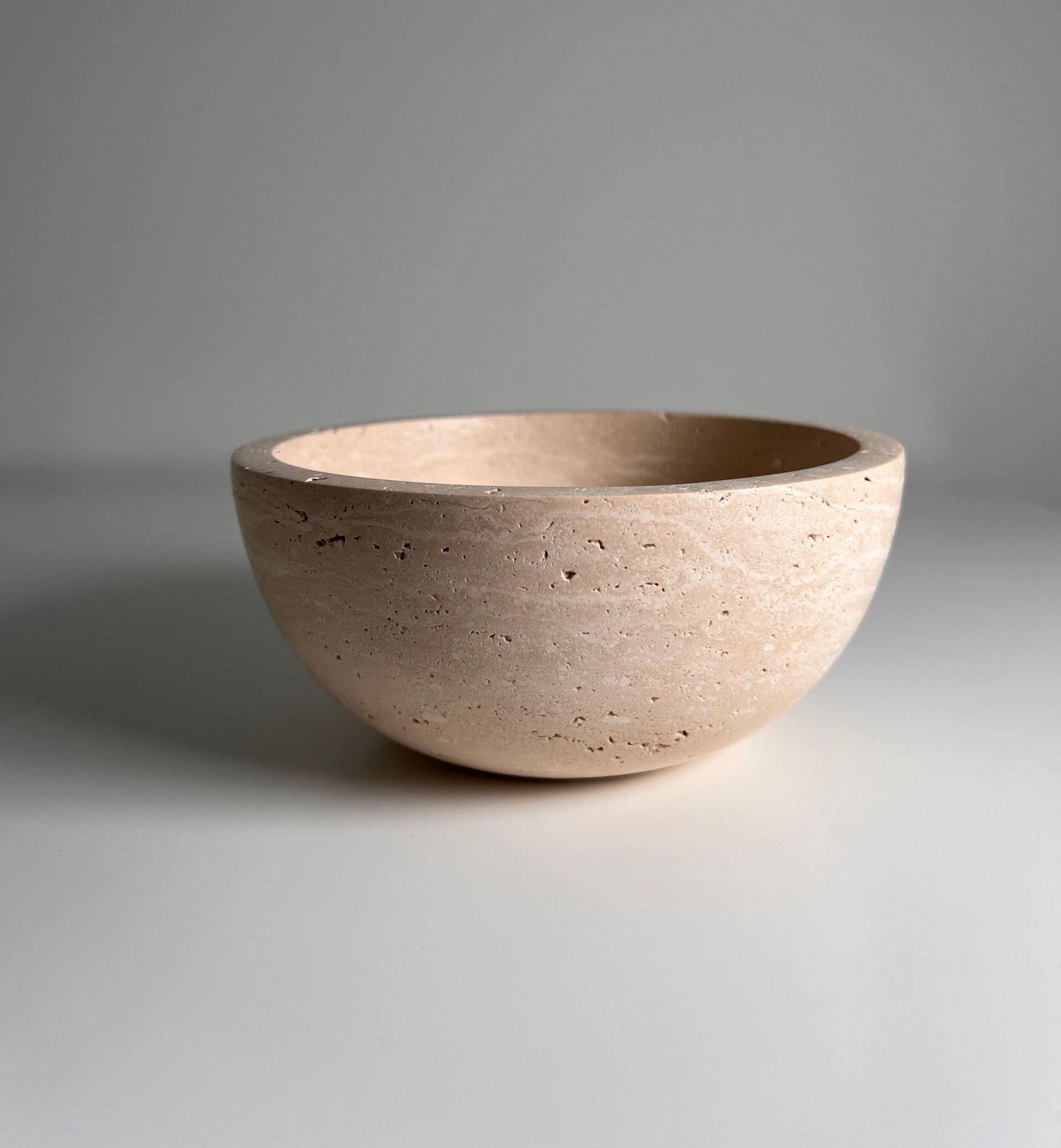 Travertine Bowl 'Bolia'