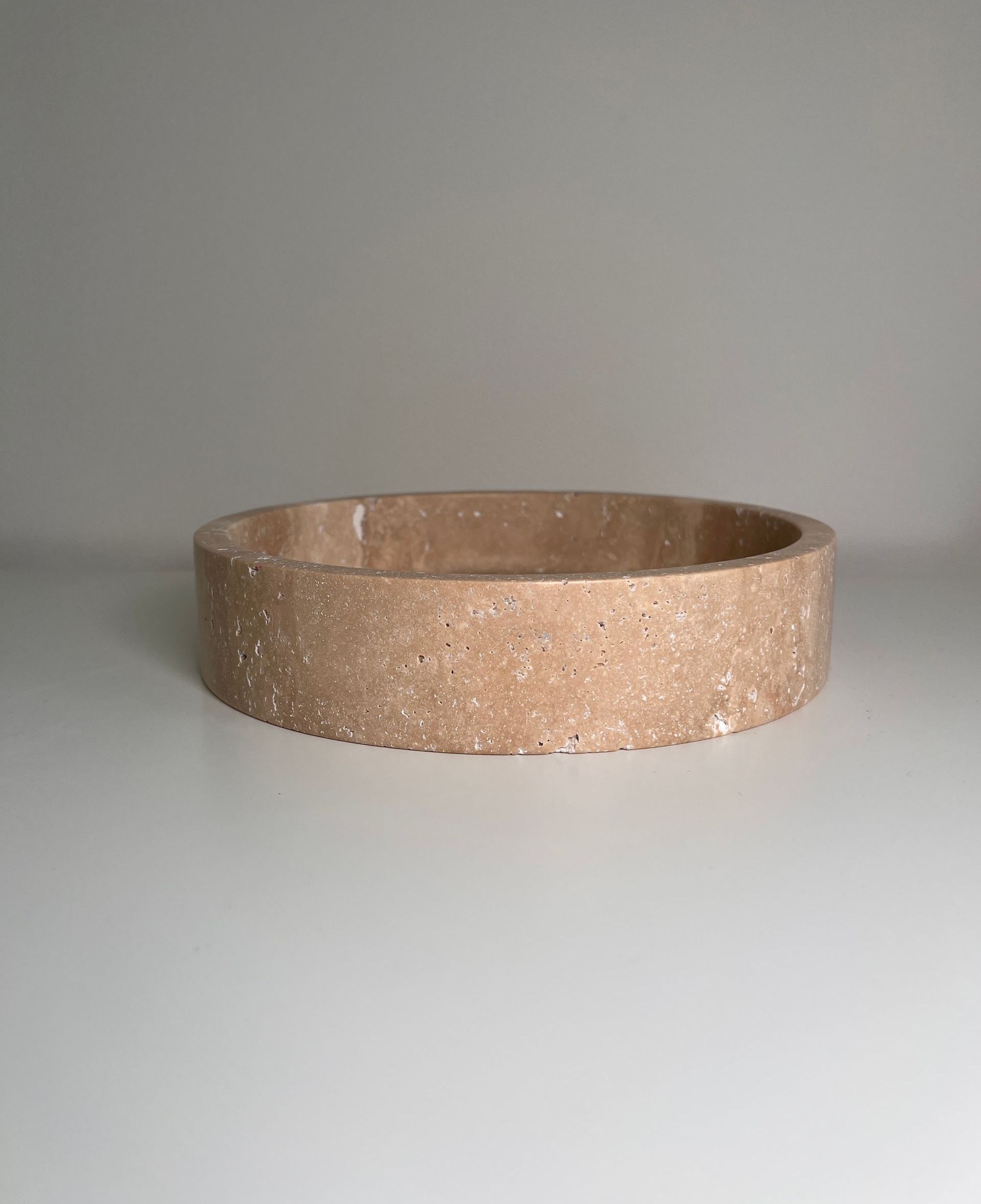 Travertine Bowl 'Aura'