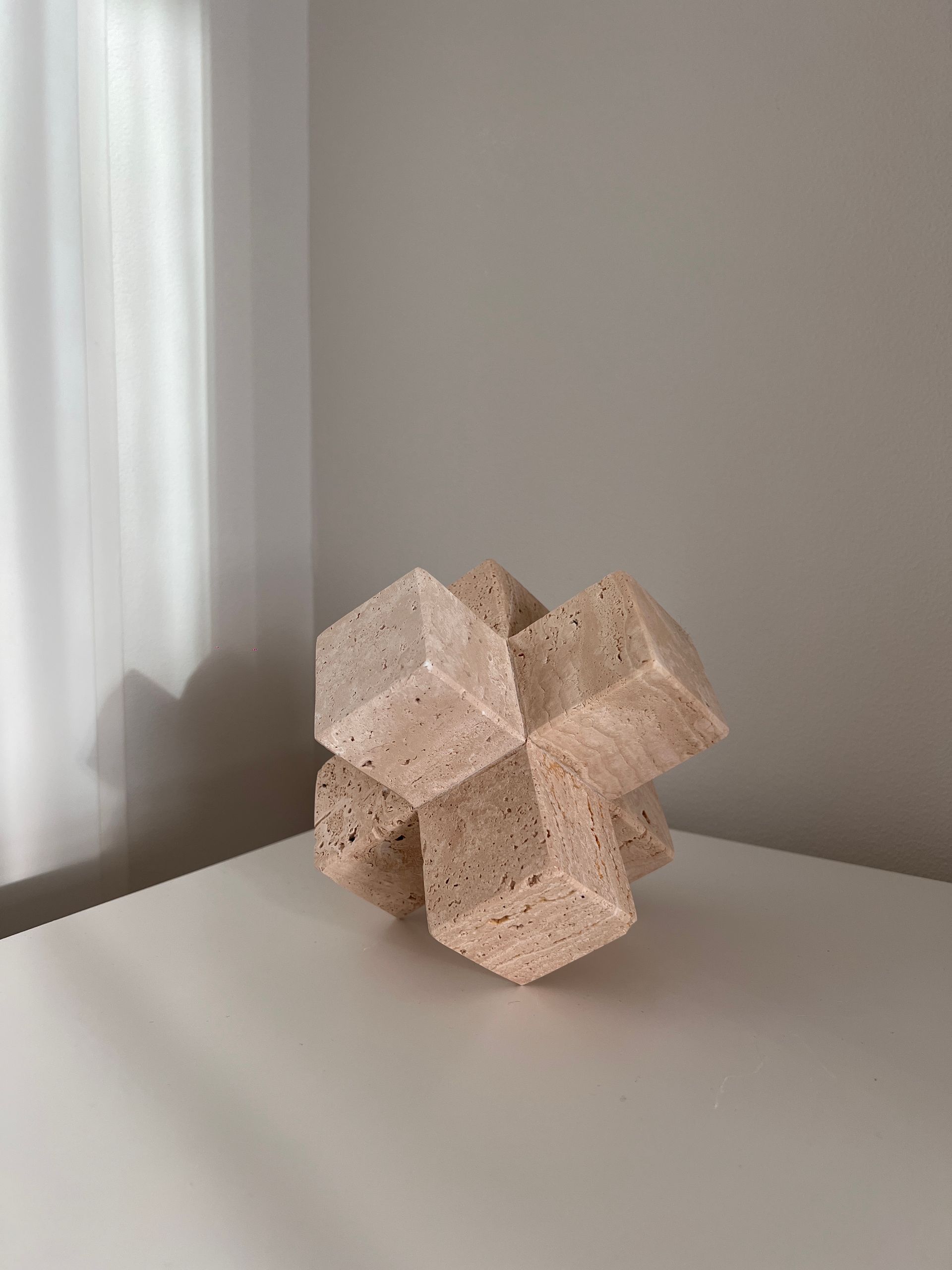 Travertine accessoire 'Piu'