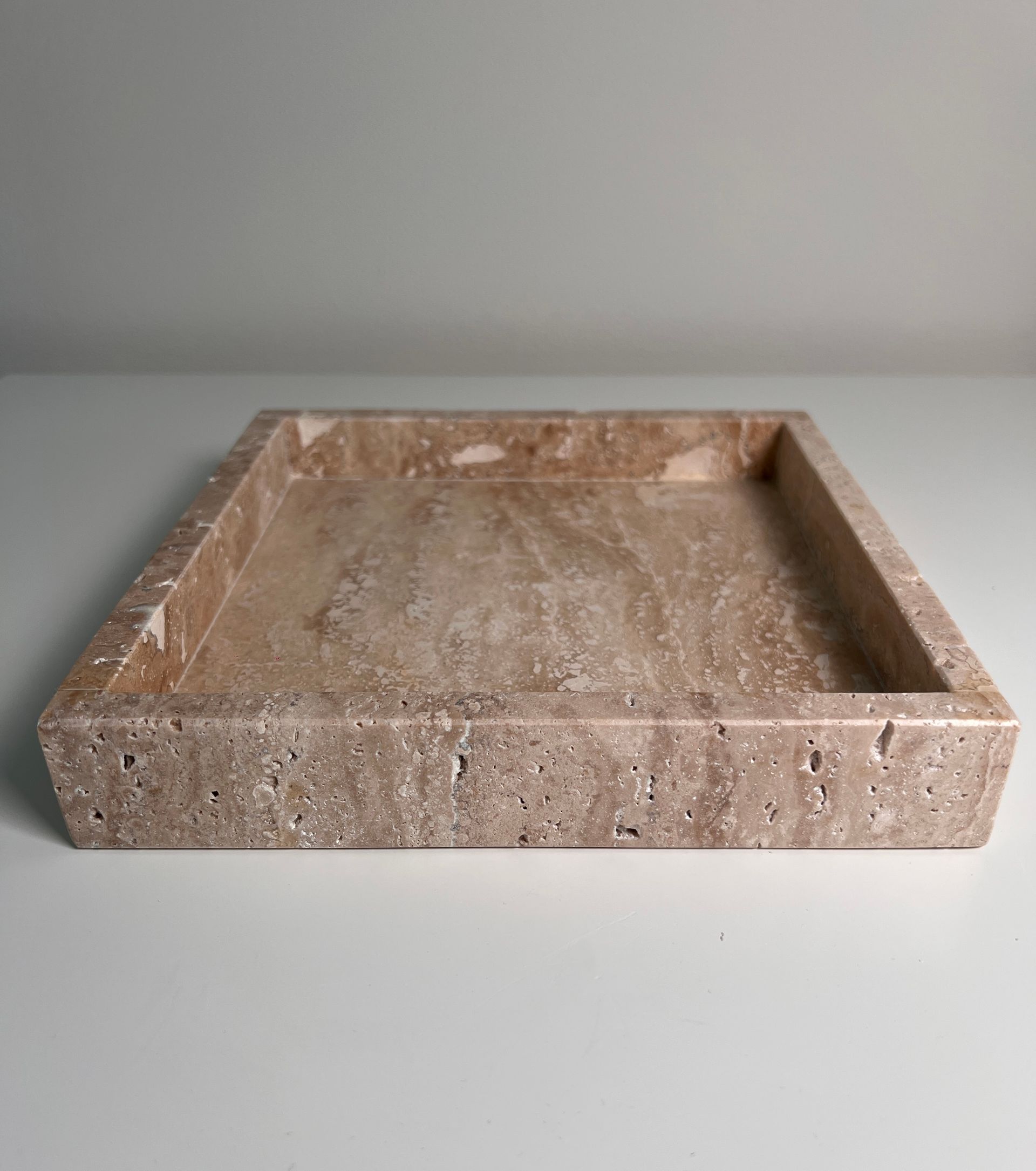 Travertine Tray 'Mava'