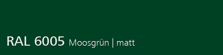 RAL 6005 Moosgrün matt