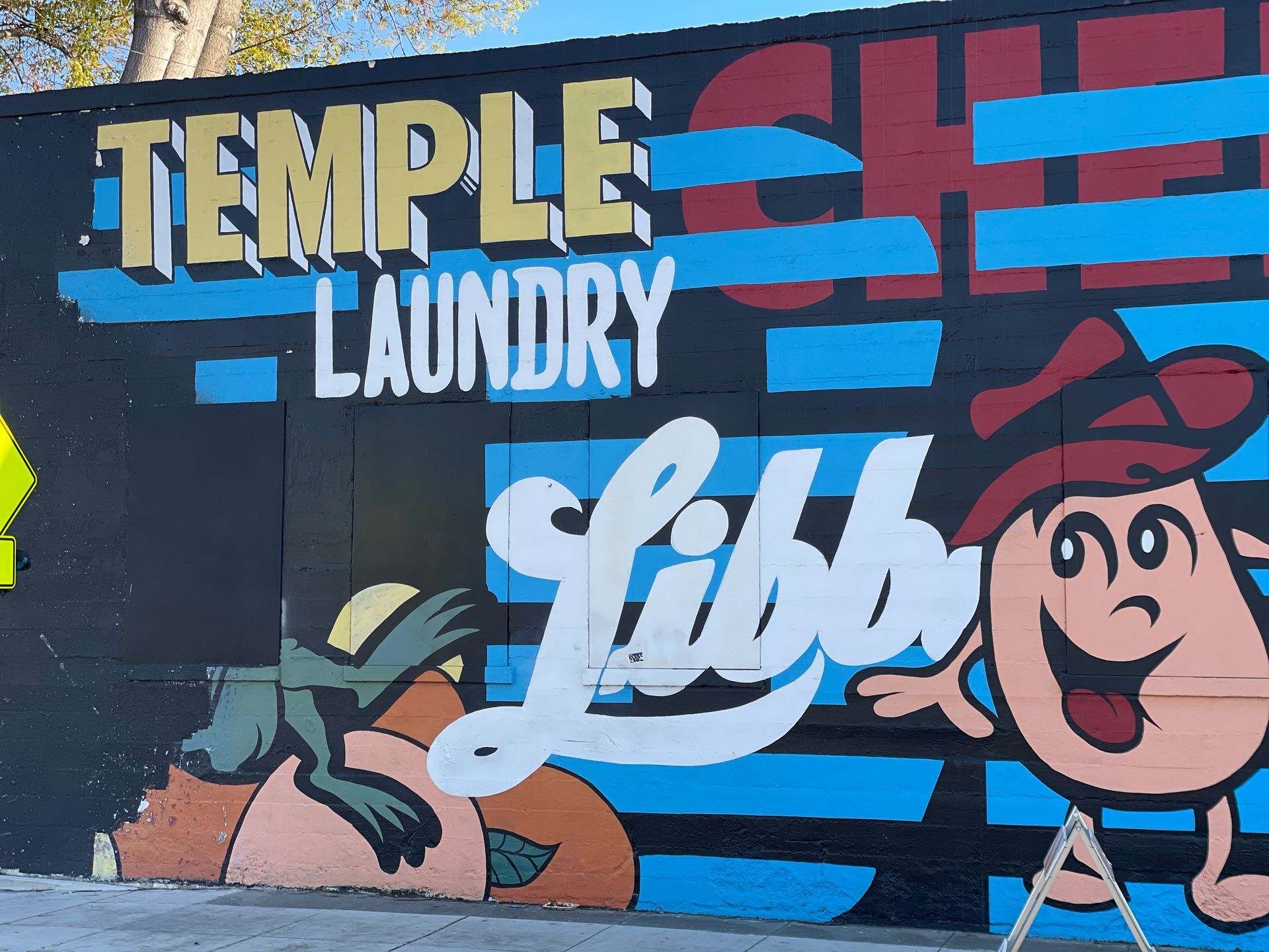 ibm building mural