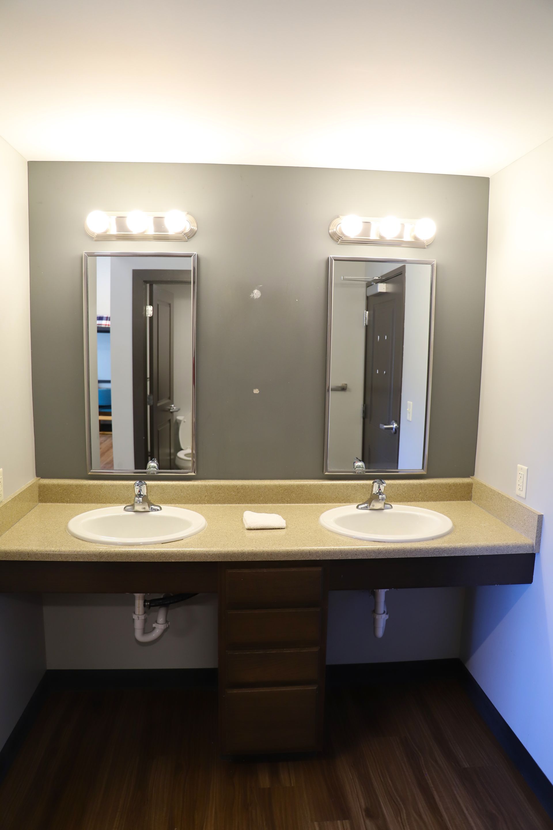 Dormitory bathroom