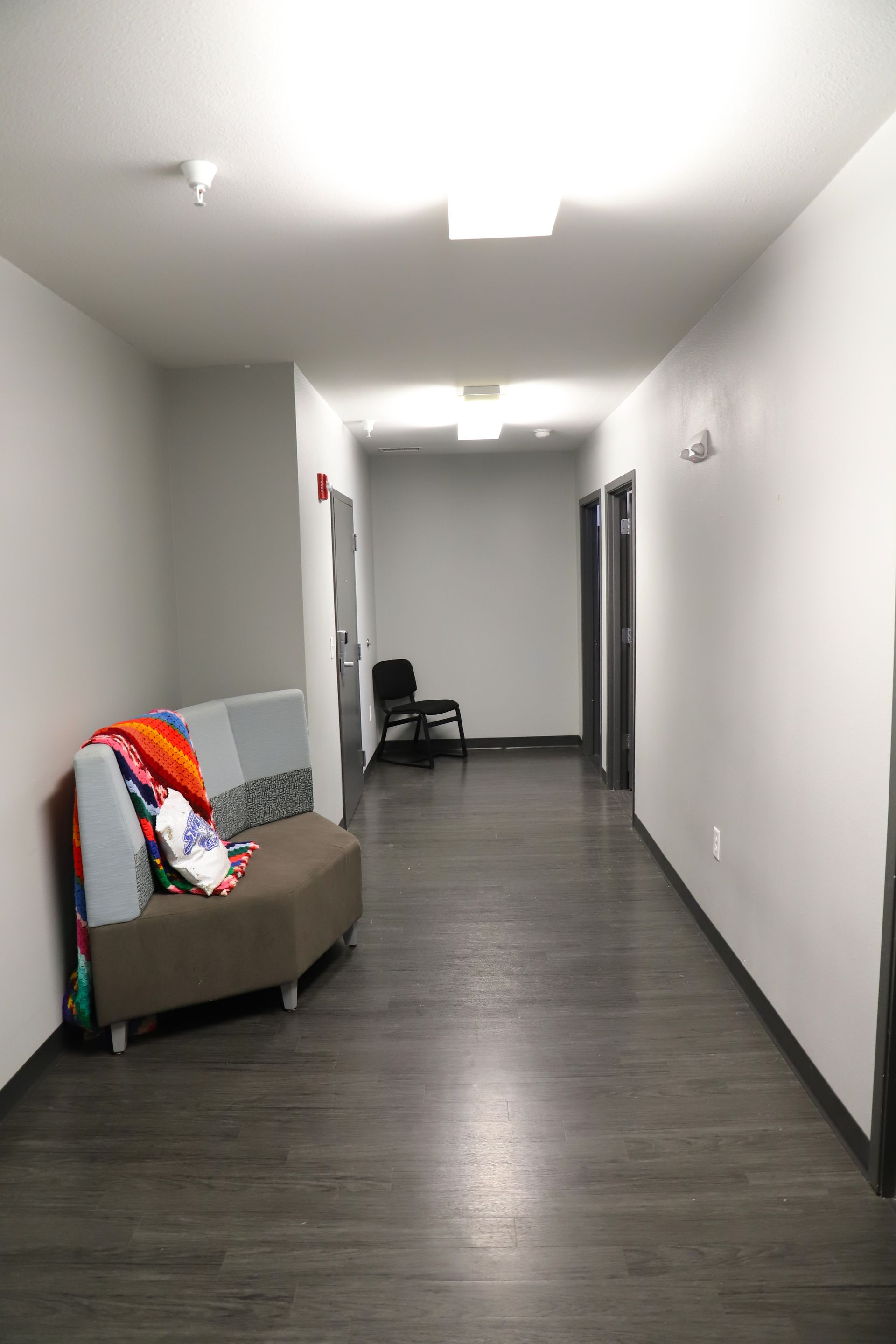 Dormitory hallway