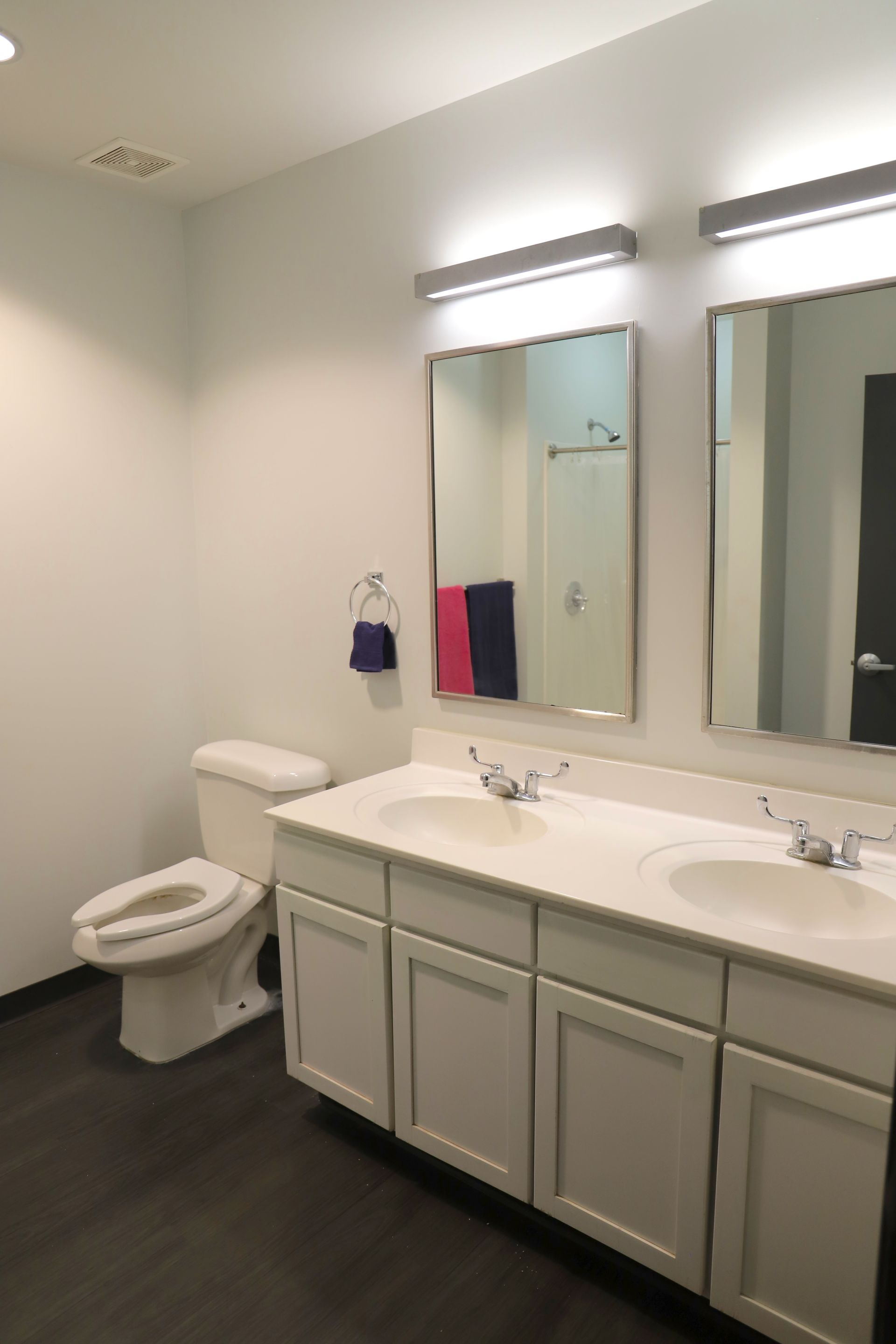 Dormitory bathroom