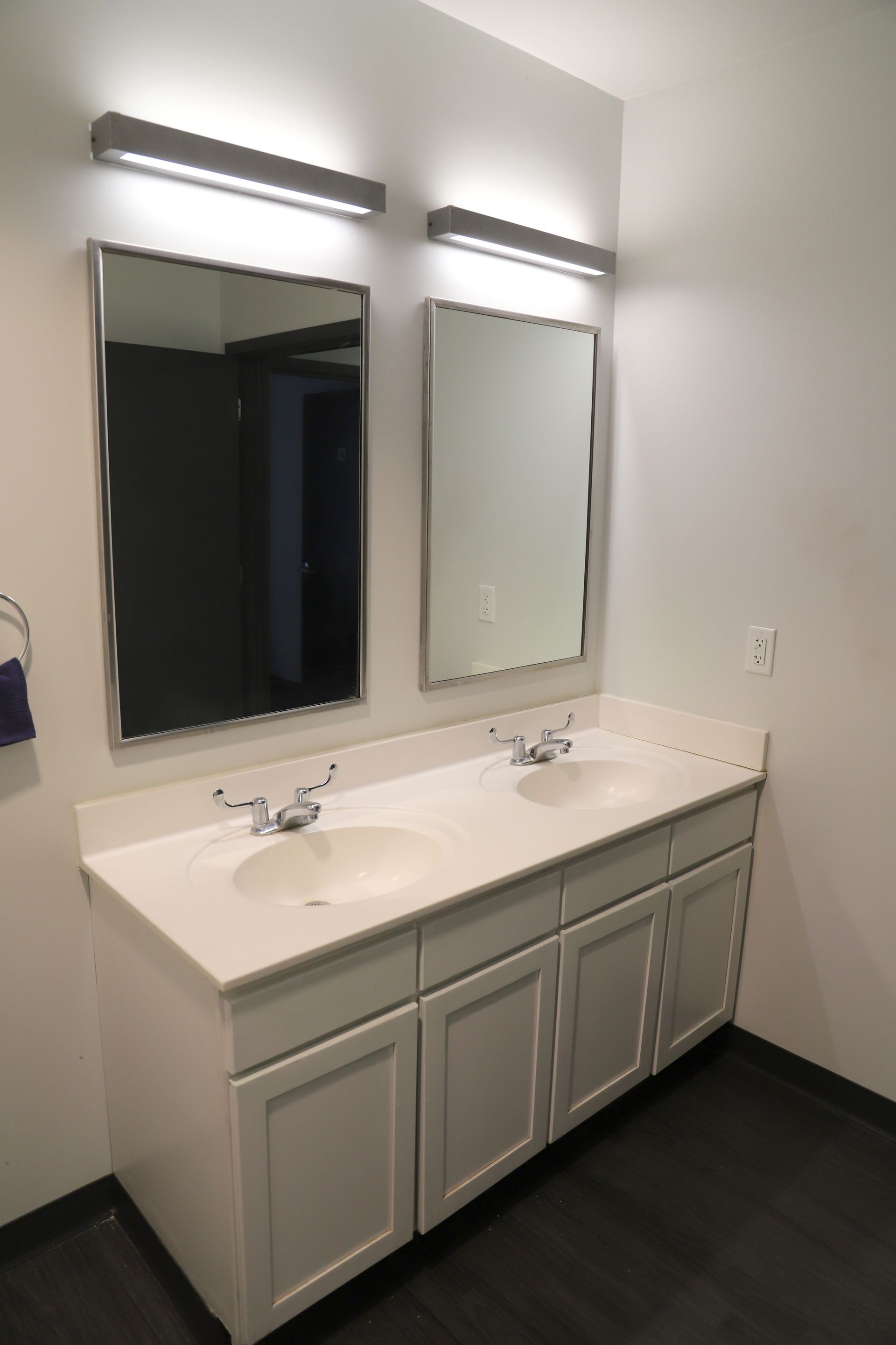 Dormitory bathroom