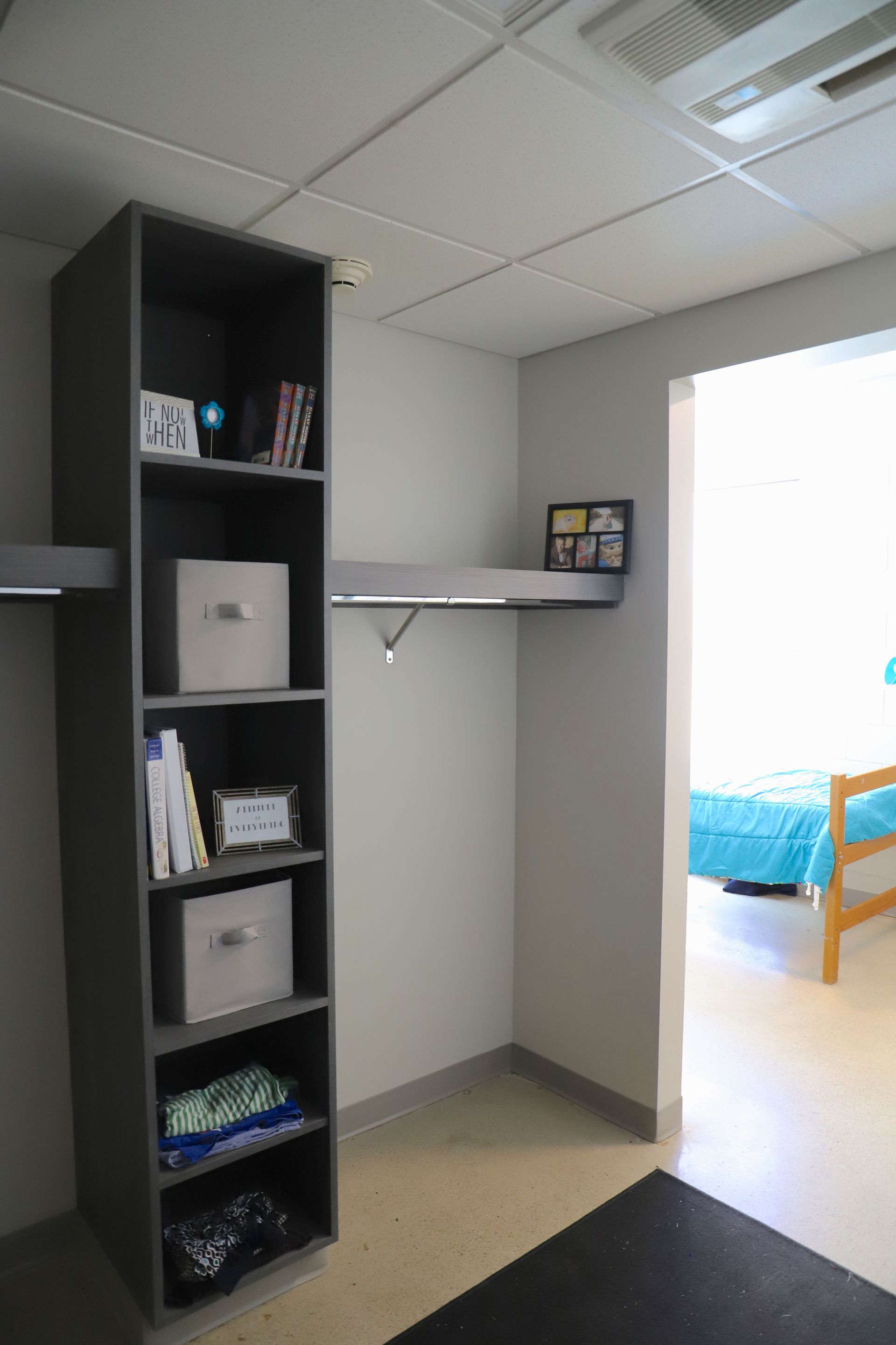 Dormitory room interior