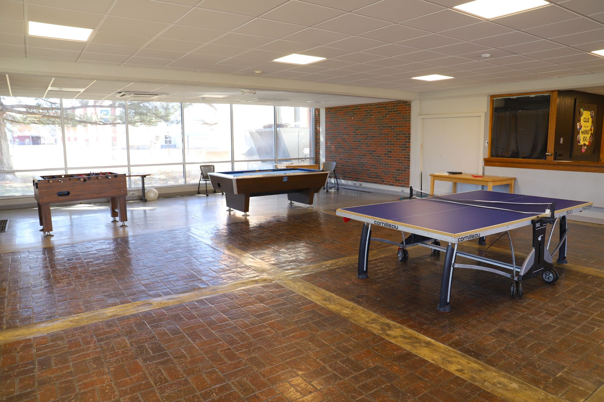 Dormitory lobby