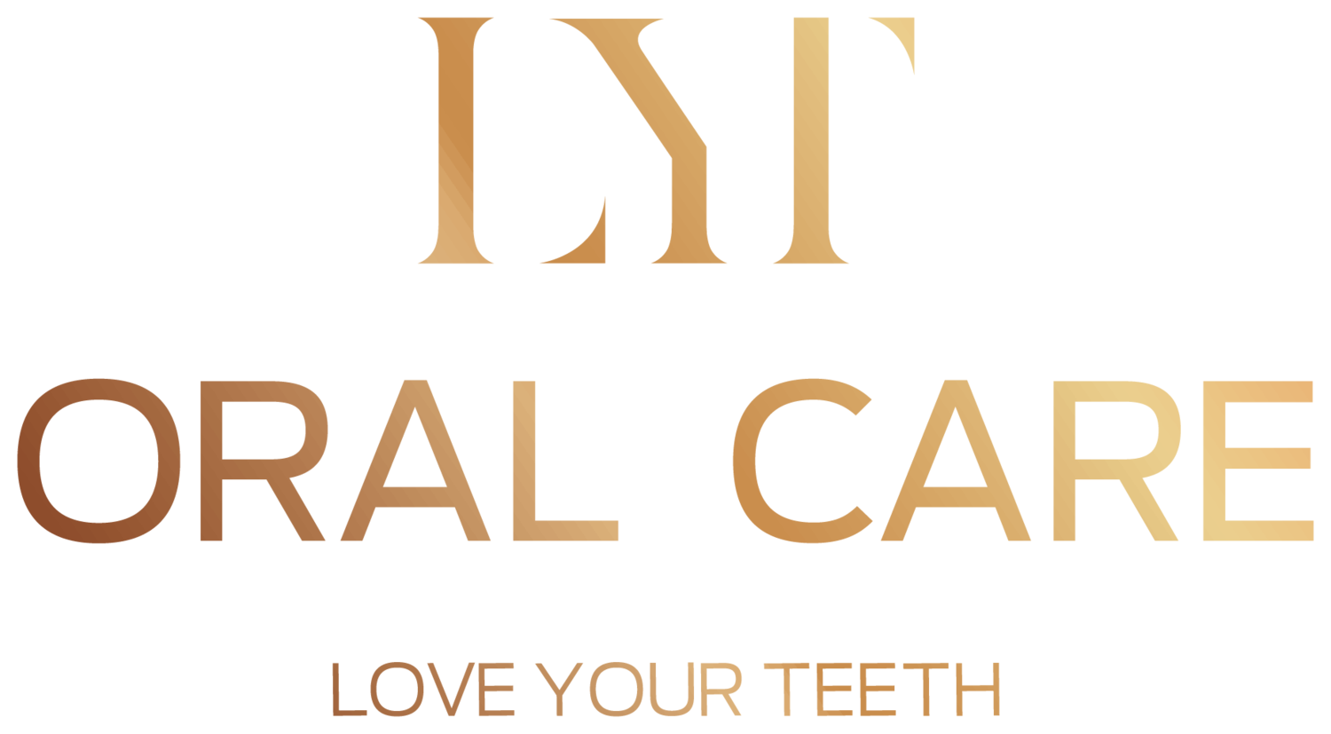 Gold logo: LMT initials above 