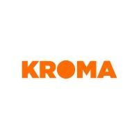 Orange KROMA logo on a white background