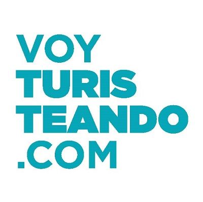 Teal VoyTURISTEANDO.COM logo on a white background