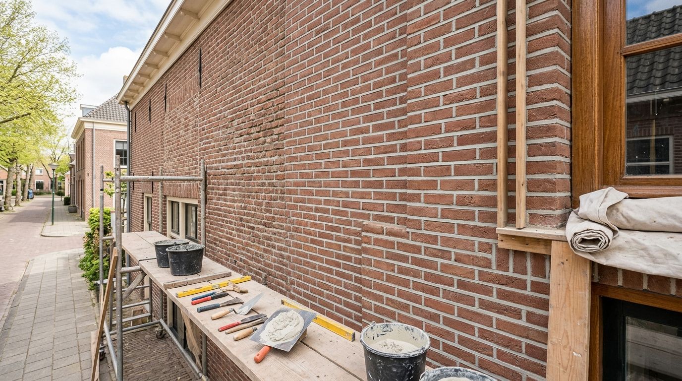 Voegwerk vervangen op tijd