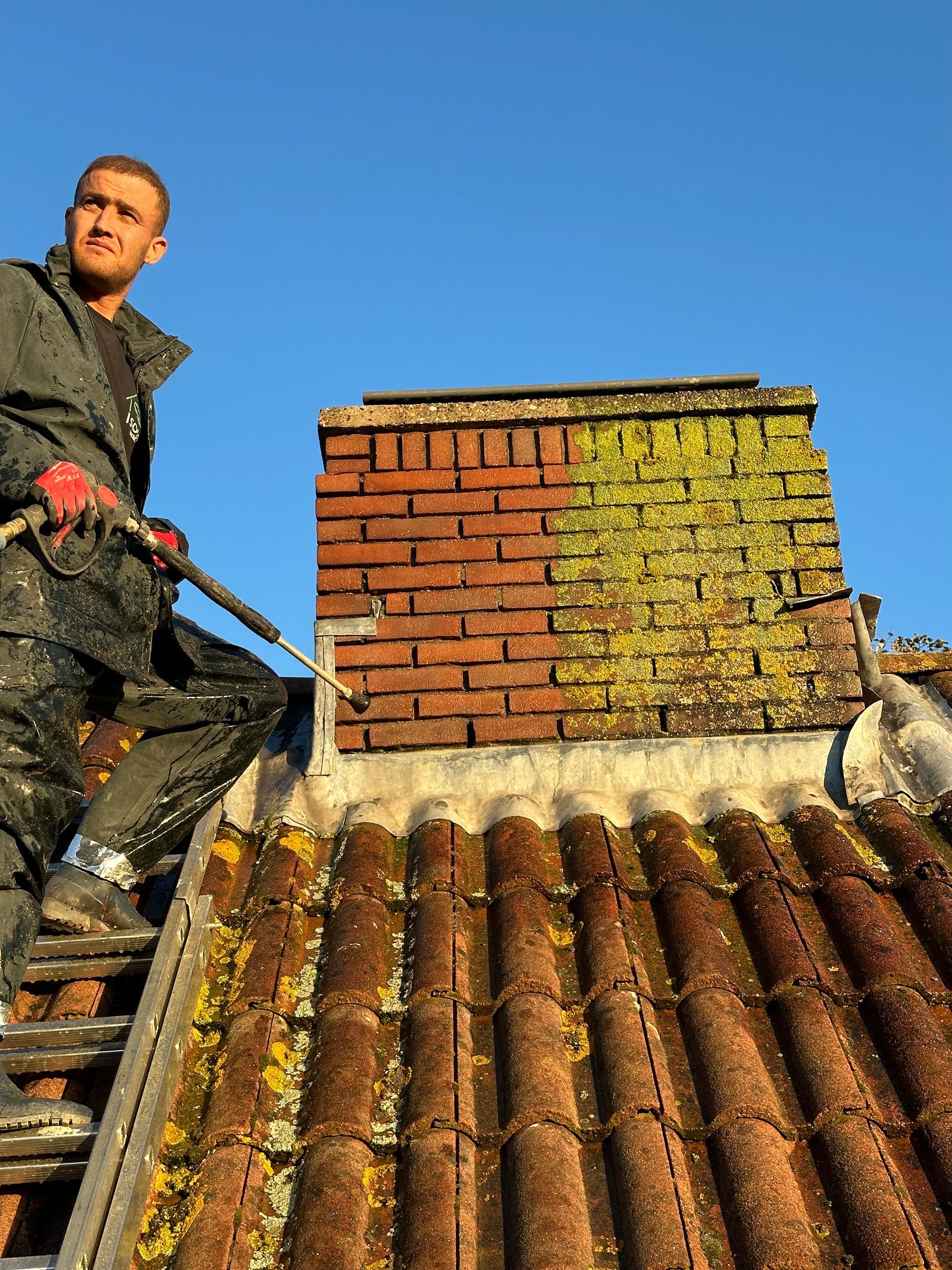 Gevelrenovatie en schoorsteenrenovatie