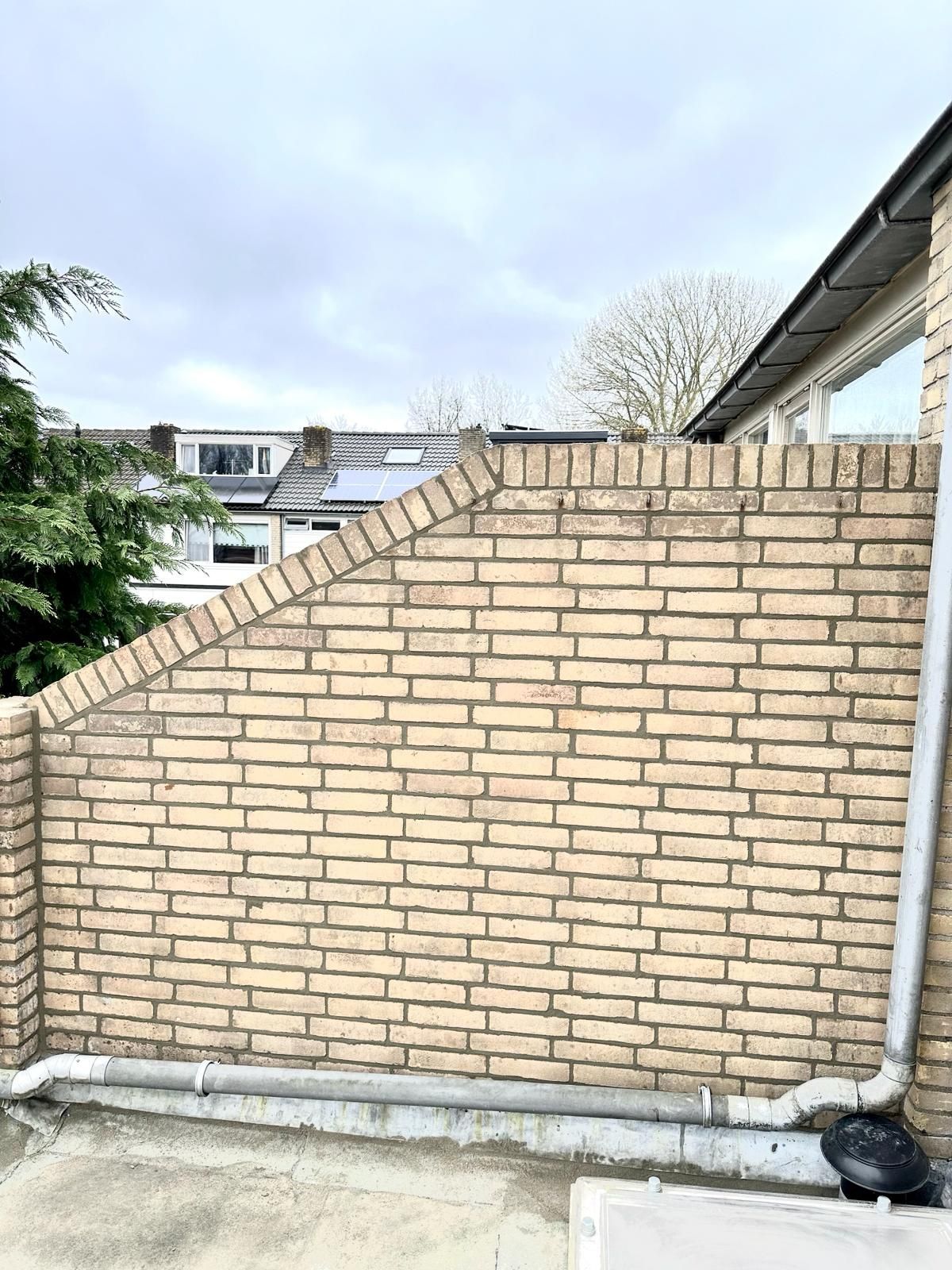 Muur reinigen en impregnatie