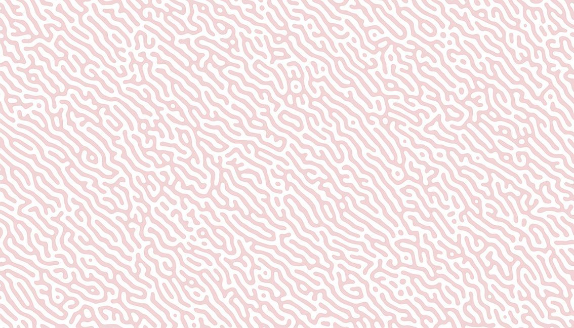 Motivo astratto ondulato rosa pallido con uno sfondo dalla texture delicata.