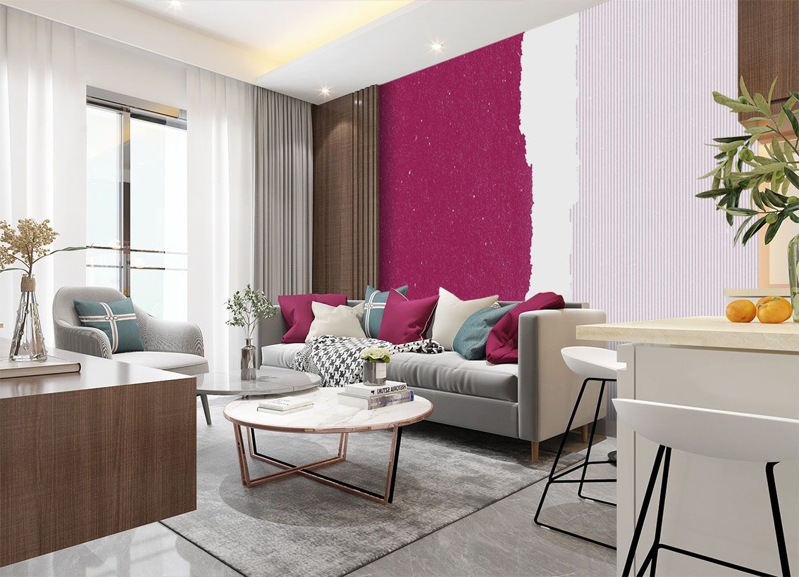 Carta da parati in fibra di vetro per contract horeca hotellerie ville residenziale negozi