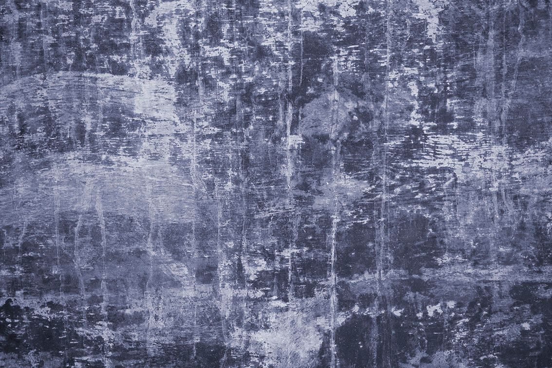 Superficie astratta grigio-blu con texture e motivo effetto invecchiato e usurato.