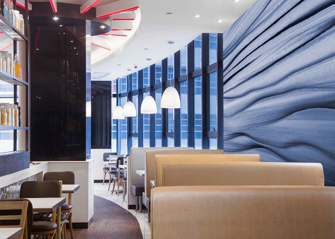 Carta da parati in fibra di vetro per contract horeca hotellerie ville residenziale negozi