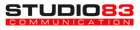 Logo di Studio83 Communication con la scritta