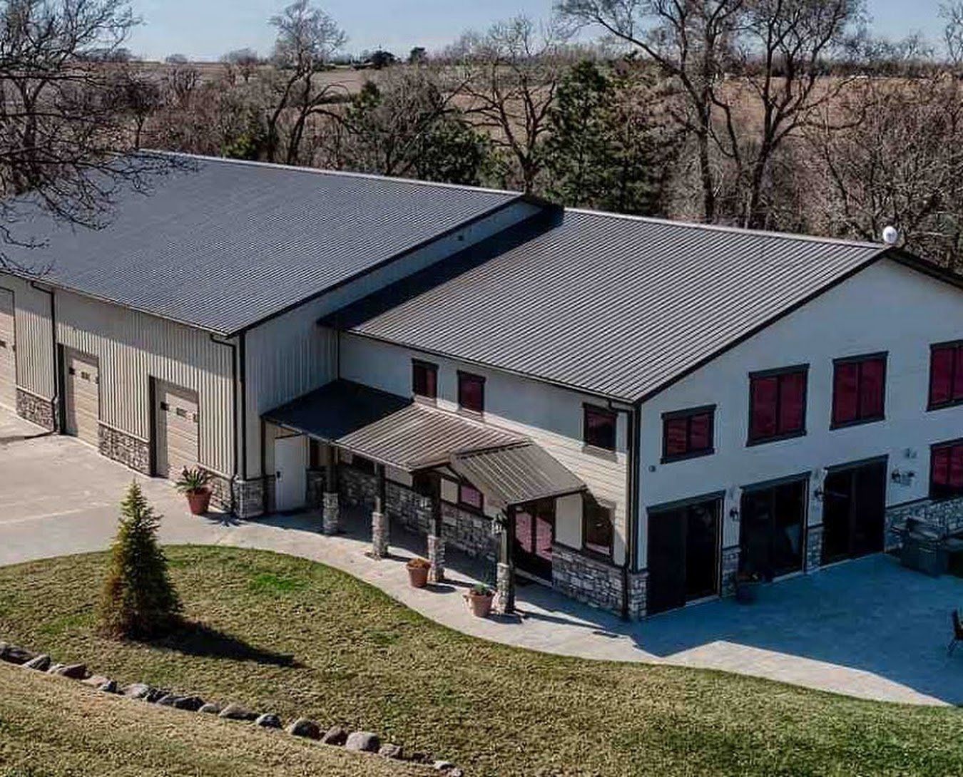 Custom Metal Roofing and Siding on Large business in Wenatchee