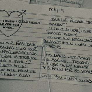 a story written on letter