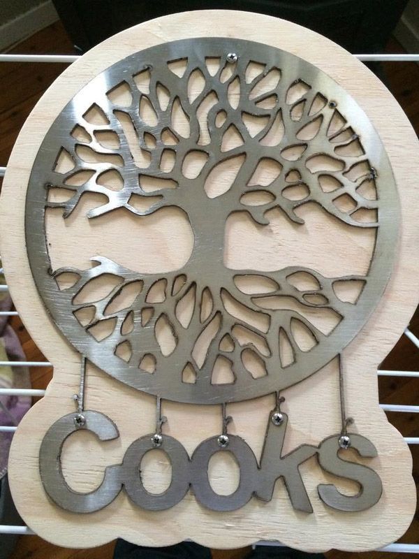 Exquisite Tree Logo Engraving Services for XPiggy Customs-CNC Waterjet, Plasma Cutting & Laser Engraving — Laser Cutting in Wollongong NSW