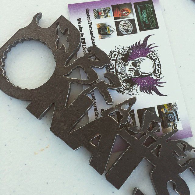 Unique Brashernats Bottle Opener Crafted with Precision — Laser Cutting in Wollongong NSW