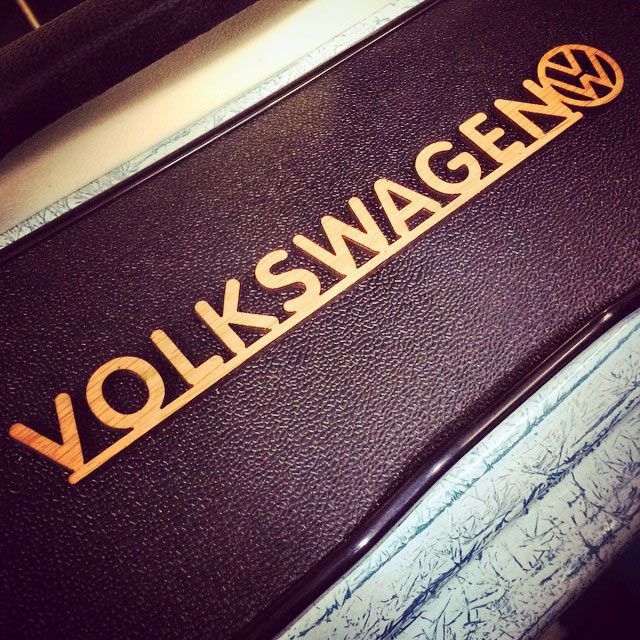 Exquisite Kombi Dash Badge Crafted with Precision Through Laser Cutting in Timber — Laser Cutting in Wollongong NSW