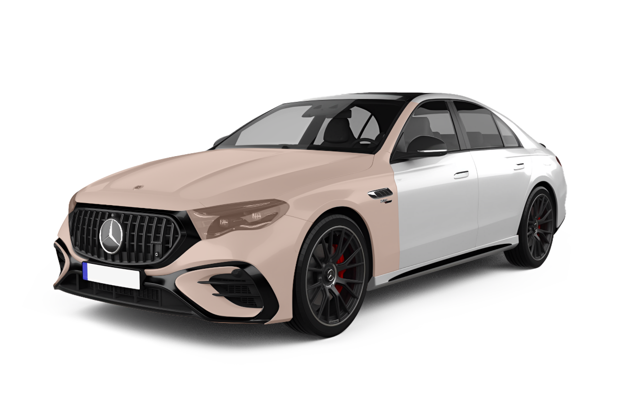 Paint protection film coverage on full front end. 