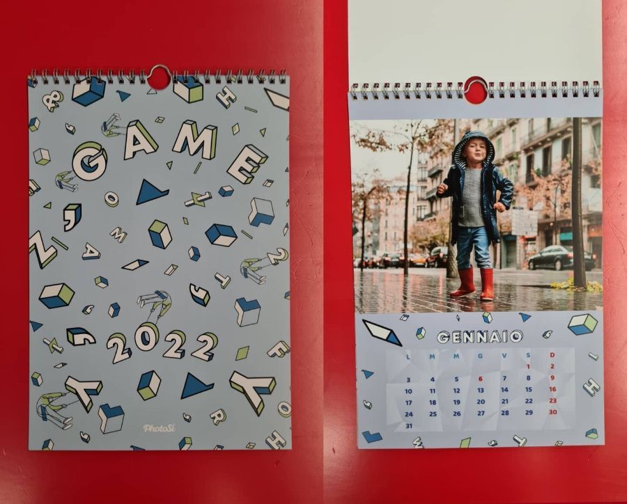 calendario e blocchetto personalizzato