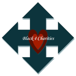Black 4 Charities logo
