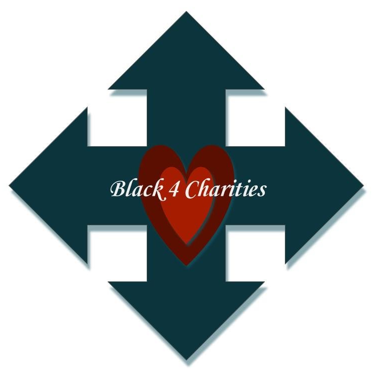 Black 4 Charities logo
