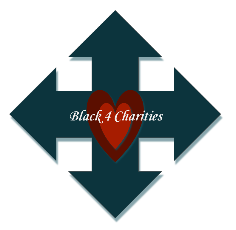 Black 4 Charities logo
