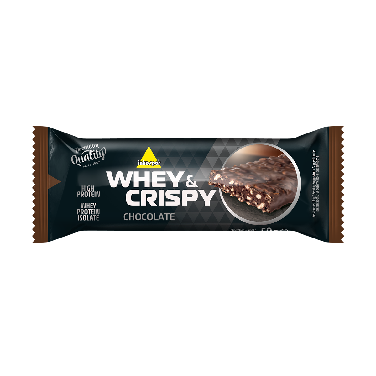 Confezione di barretta proteica, gusto cioccolato bianco
