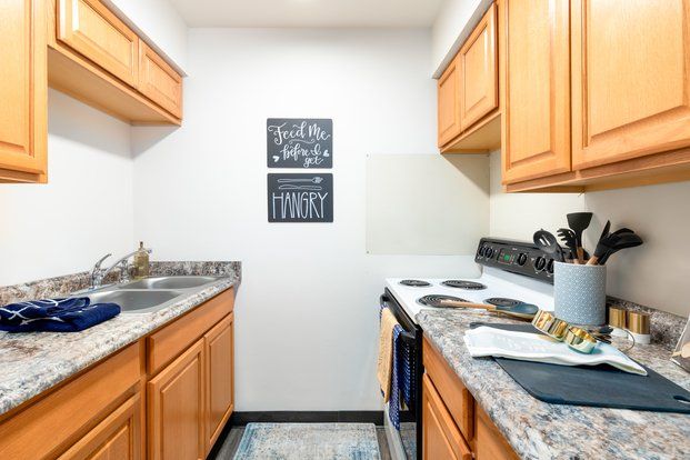 Photo of a kitchen