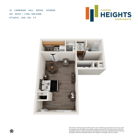 Studio Floor Plan