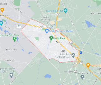 https://www.google.com/maps/place/Berlin,+NJ+08009/@39.792624,-74.9545455,14z/data=!3m1!4b1!4m5!3m4!1s0x89c12d0c9e388aab:0x670549b92e81c0c3!8m2!3d39.7912261!4d-74.9290536