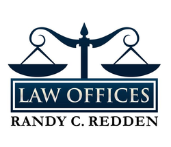 The logo for randy c. redden law offices