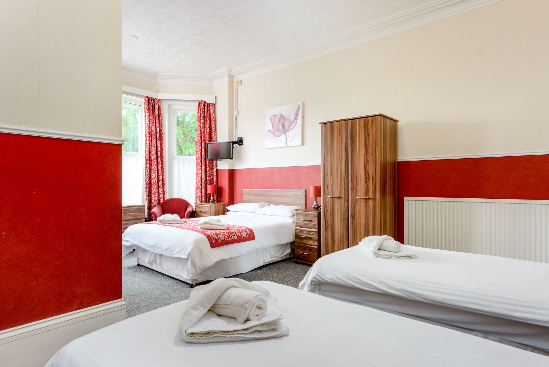 Family Room with Garden View at Daish's Hotel in Shanklin