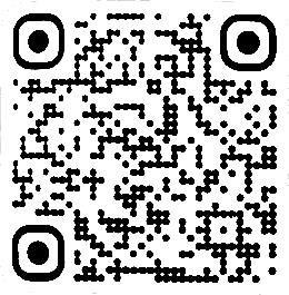 Codice QR in bianco e nero.