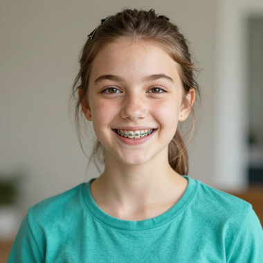 Greater Toledo Dental Society - girl with braces
