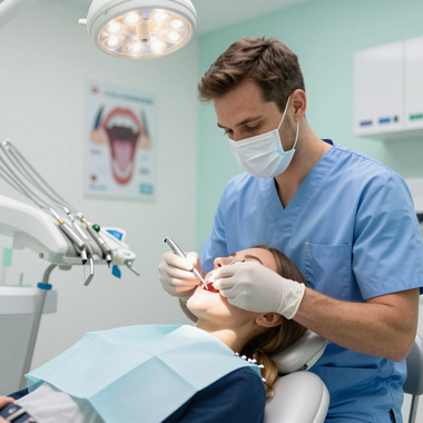Greater Toledo Dental Society - dentist working on a patient