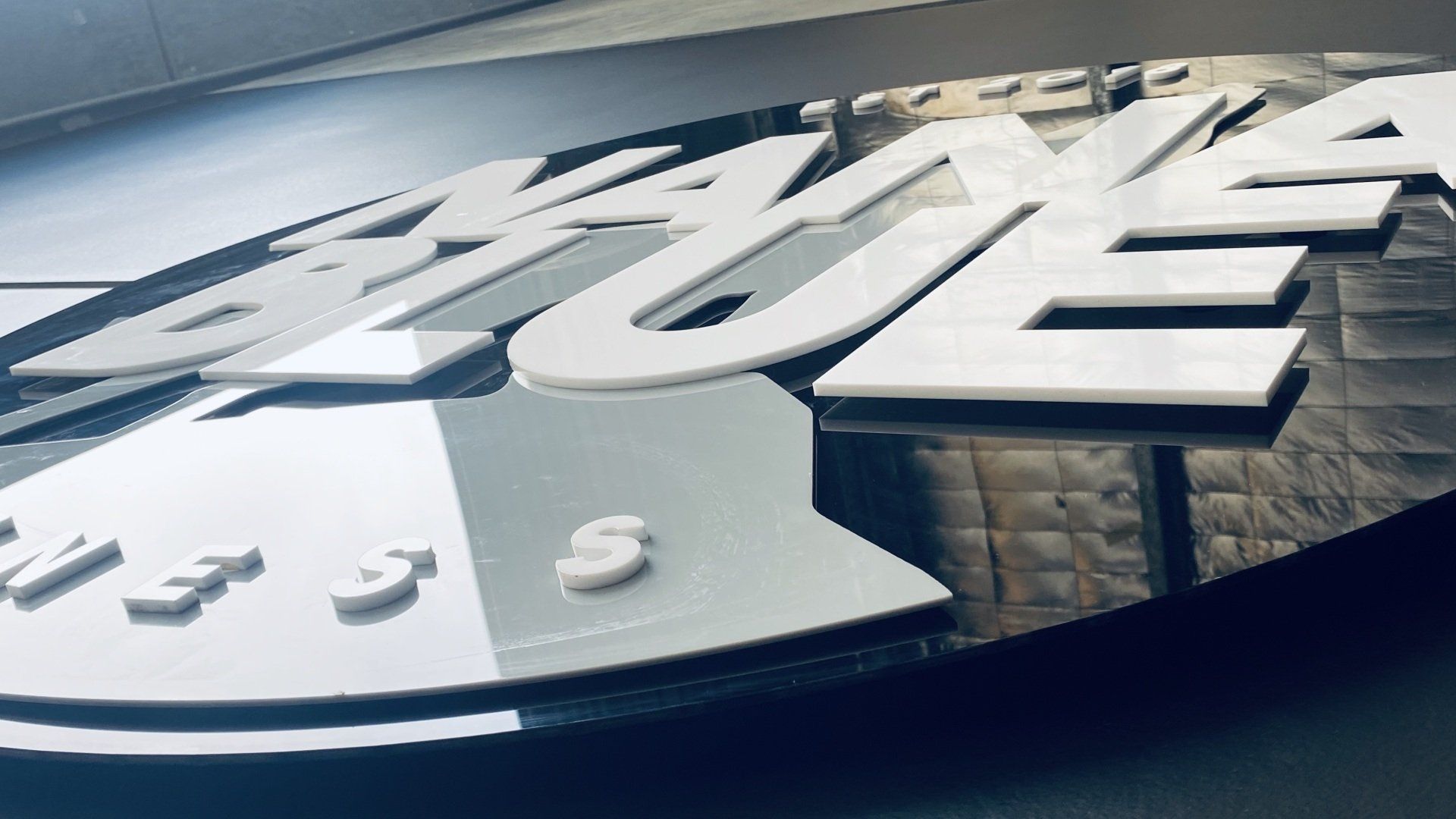 Raised Lettering