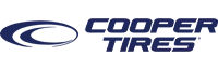 Cooper Tires logo: Oval with blue accents, blue text 