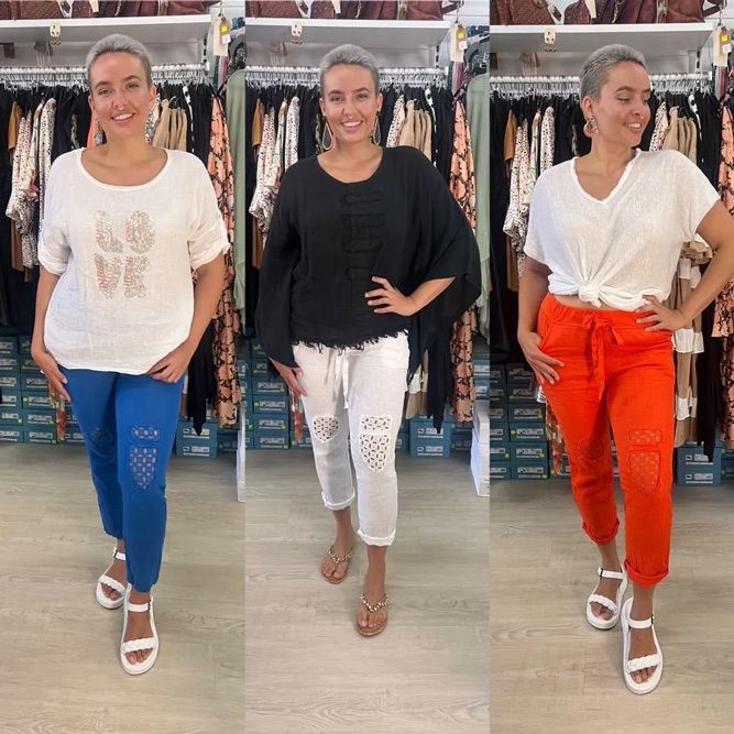 Woman Wearing Top and Bottom in Different Style — Zest Boutique in Yeppoon, QLD