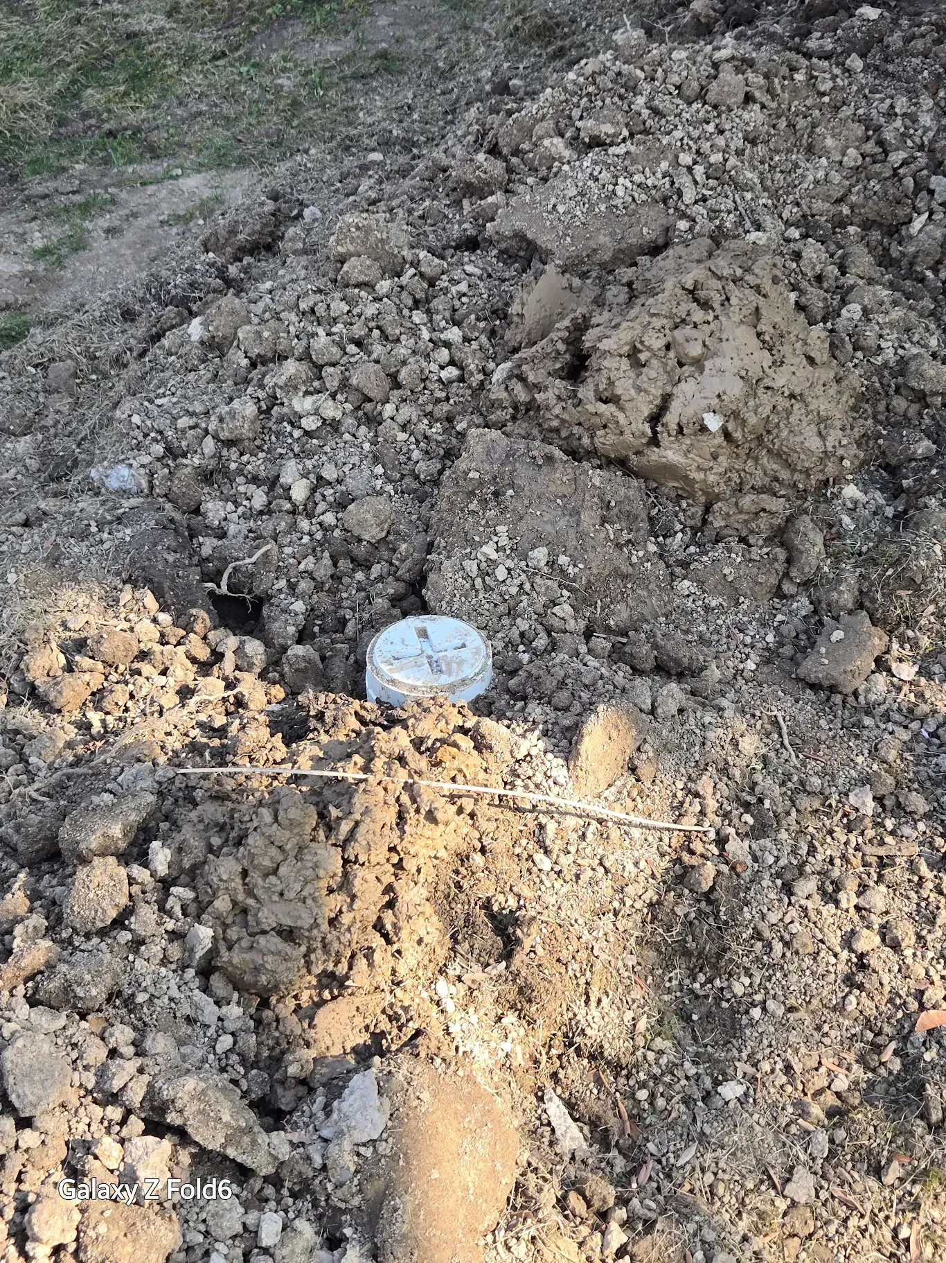 new sewer line