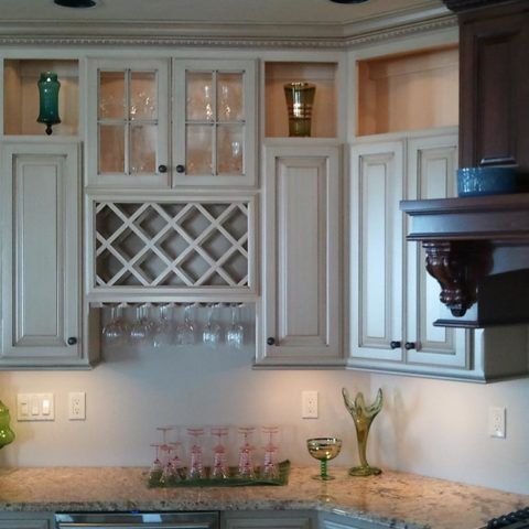 lighting in a custom kitchen