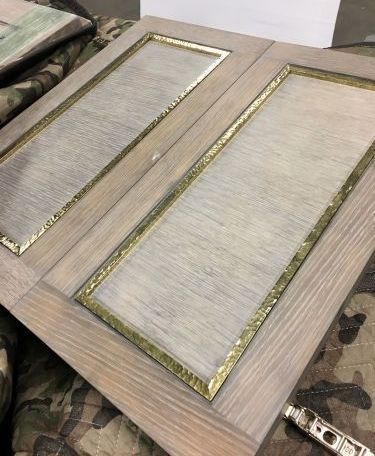white iron sink