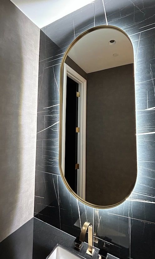 custom mirror frame